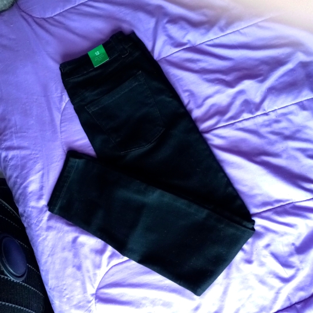 NEW Black Skinny Jeans, Size 12